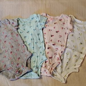 4, 6m onesies